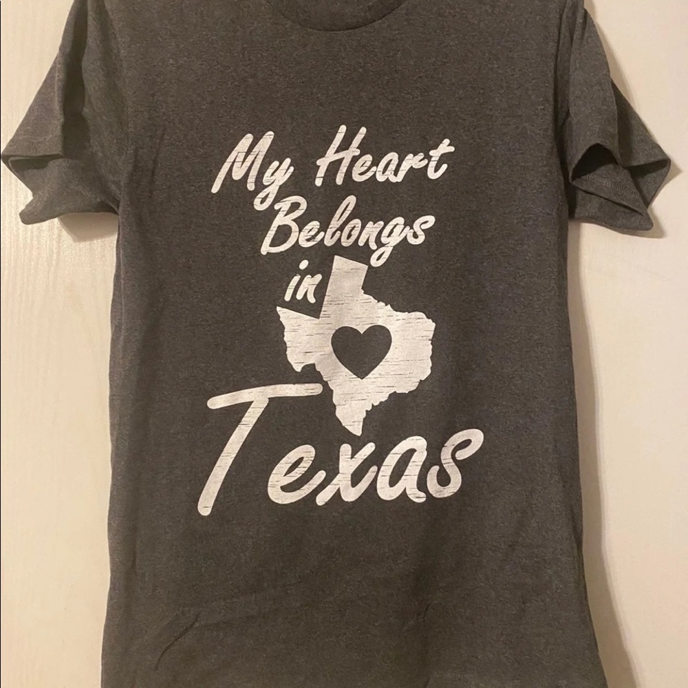 My Heart Belongs In Texas T-Shirt